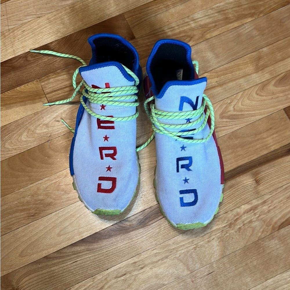 Men’s 8.5 Adidas Human Race Sneakers
